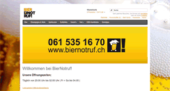 Desktop Screenshot of biernotruf.ch